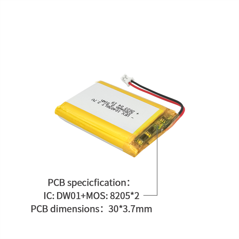 Lithium Ion Polymer Cell Factory Customized -40℃ Low Temperature Discharge Battery for Night Vision Device UFX 104050LT 2300mAh 3.7V -40℃ Discharge Lipo Battery