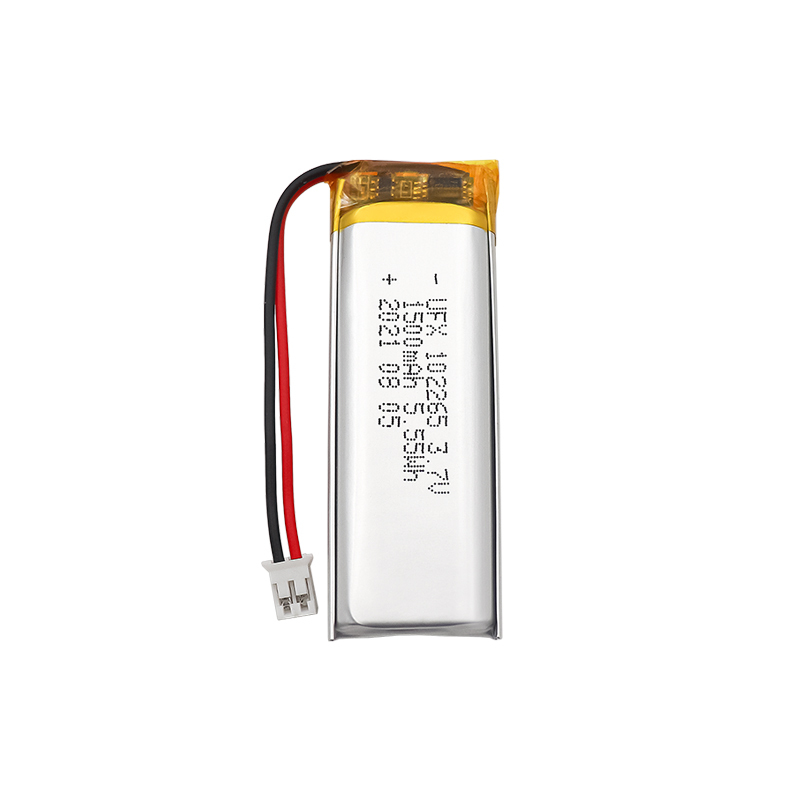 Lithium Ion Cell Factory Customized DVR Driving Recorder Battery UFX 102265 1500mAh 3.7V UL Certificate