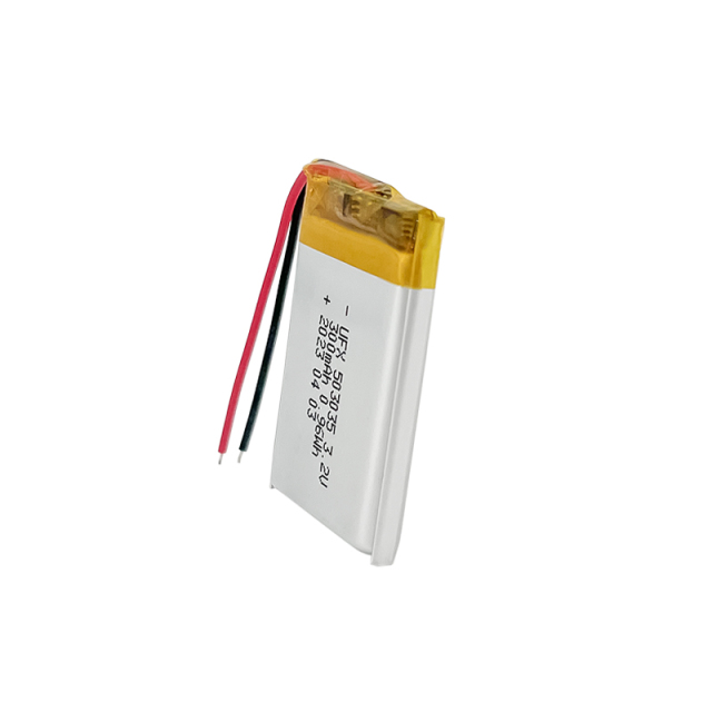 중국 LiPo셀 공장 LiFePO4 건전지 팩 UFX 503035 300mAh 3.2V 리튬 철 인산화물 배터리