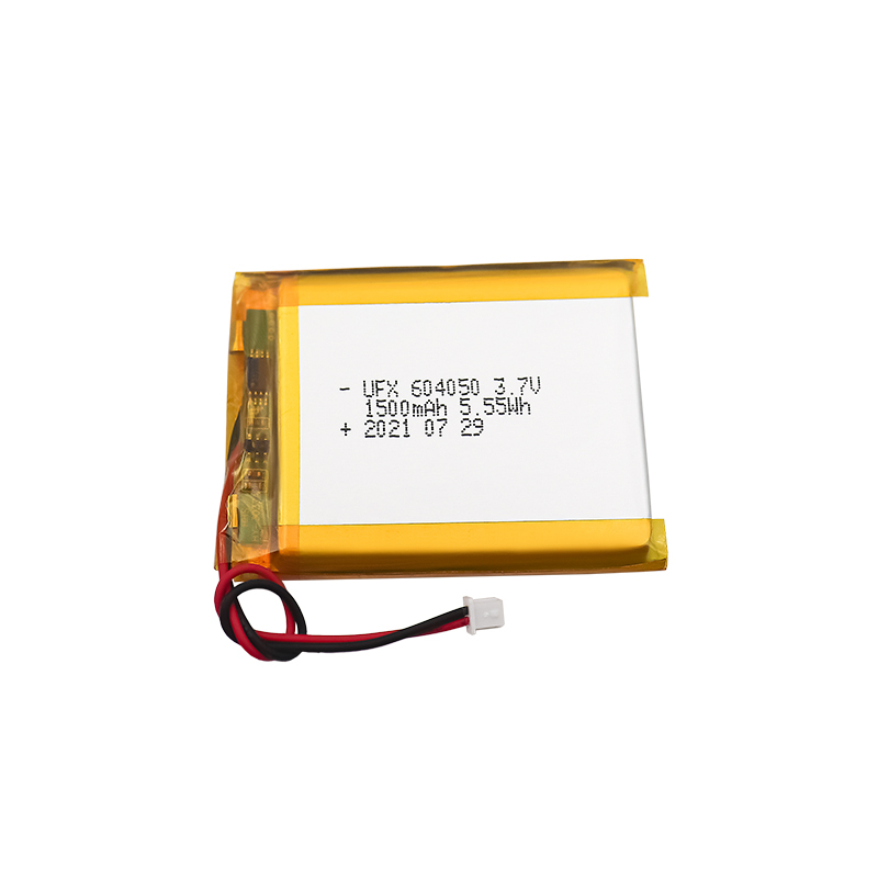 Li-po Cell Manufacturer Wholesale Smart Door Lock Battery UFX 604050 1500mAh 3.7V Lithium-ion Battery with UL / KC Certification