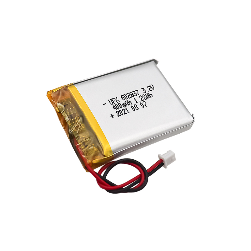 Lithium-ion Cell Factory Customized Heated Clothing Battery UFX 602837 400mAh 3.2V LiFePo4 Battery