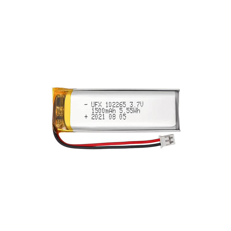Lithium Ion Cell Factory Customized DVR Driving Recorder Battery UFX 102265 1500mAh 3.7V UL Certificate