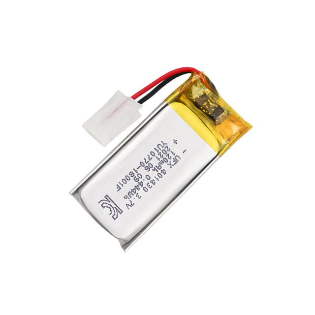 Chinese Lithium-ion Cell Manufacturer Customized For Mosquito Repellent Lamp Rechargeable Batteries UFX 401430 120mAh 3.7V Li-po Battery