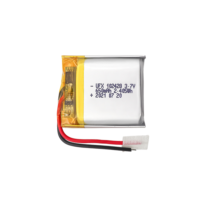 Lithium Cell Factory Customized VR Glasses Battery UFX102428 650mAh 3.7V Polymer Li-ion Battery