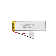 China Lithium Ion Cells Factory Custom Drone Rechargeable Li-ion Battery UFX 502380 1200mAh 3.7V Li-ion Polymer Battery With MSDS