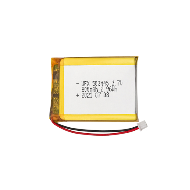Chinese Lipo Cell Manufacturer Customized For Mosquito Repellent Lamp Rechargeable Batteries UFX 503445 800mAh 3.7V Lipo Battery Pack