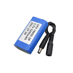 China Lithium Cell Manufacturer Professional Customized Hand Warmer Rechargeable Lipo Battery UFX 18650-2P 5200mAh 3.7V Rechargeable Lithium-polymer Battery Pack