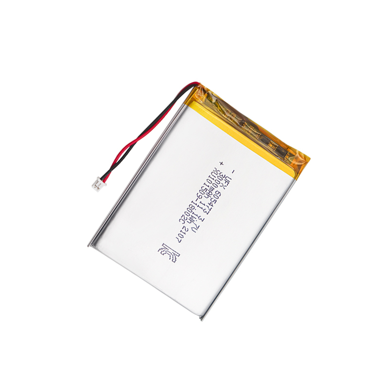 Chinese Li-ion Cell Factory OEM Beauty Instrument Battery UFX 605473 3000mAh 3.7V KC Certificate