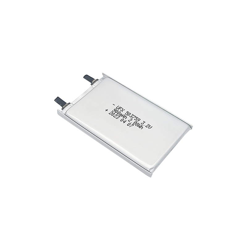 도매 리튬 이온 폴리머 배터리 게이트웨이 알람 배터리 도매 UFX503759 900mAh 3.2V 리튬 철 인산화물 배터리