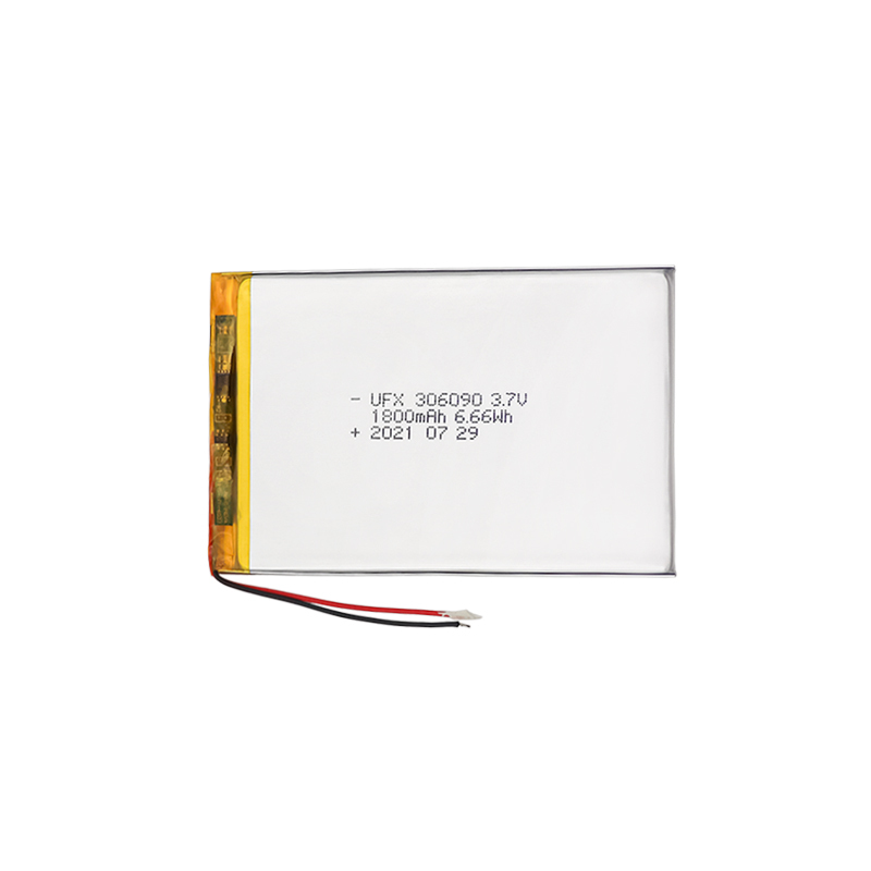 Lithium-ion Cell Manufacture Wholesale LED Light Rechargeable Battery UFX 306090 1800mAh 3.7V Lipo Battery