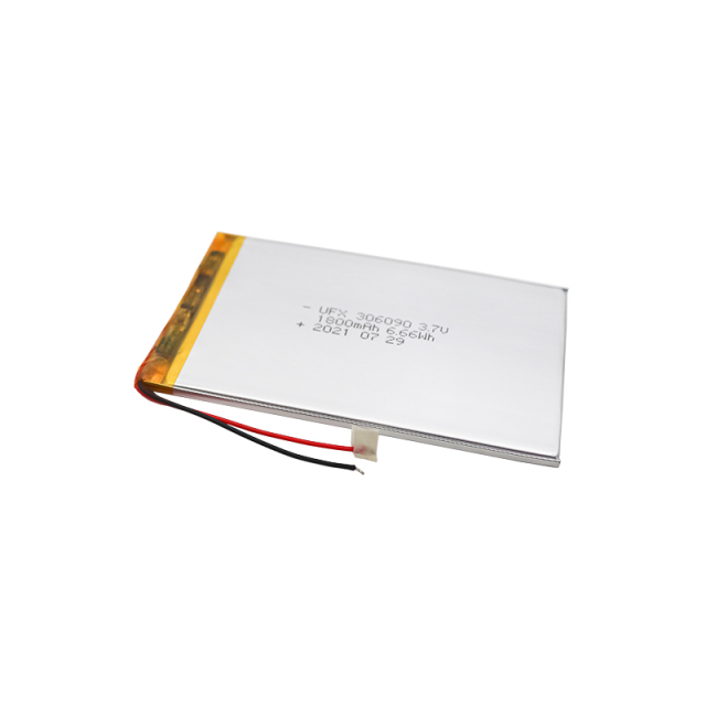 Lithium-ion Cell Manufacture Wholesale LED Light Rechargeable Battery UFX 306090 1800mAh 3.7V Lipo Battery