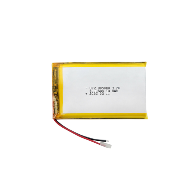 China Cell Factory Professional Custom Tablet Computer Battery UFX 805080 4000mAh 3.7V Rechargeable Battery