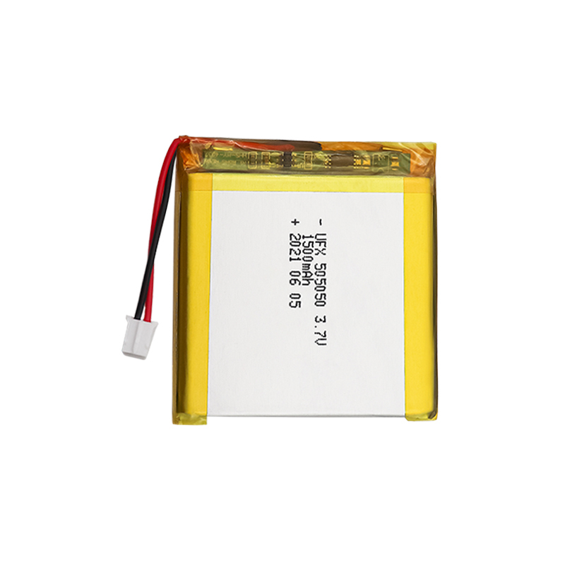 Li-ion Polymer Cell Manufacturer Supply Air Filter Lipo Battery UFX 505050 1500mAh 3.7V KC Certificate