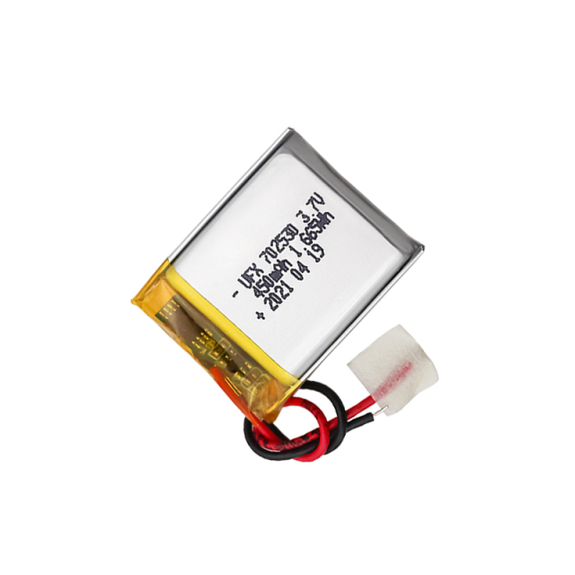 Polymer Lithium-ion Cell Manufacturer Wholesale Rechargeable Battery For Digital Camera UFX 702530 450mAh 3.7V Li-ion Polymer Battery With MSDS