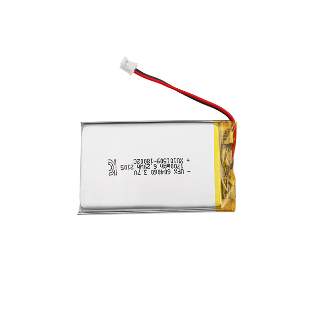 중국 리튬 이온 전지 공장 공기 청정기 배터리 공급 UFX 604060 1700mAh 3.7V UL / KC 인증을 받은 리튬 이온 배터리