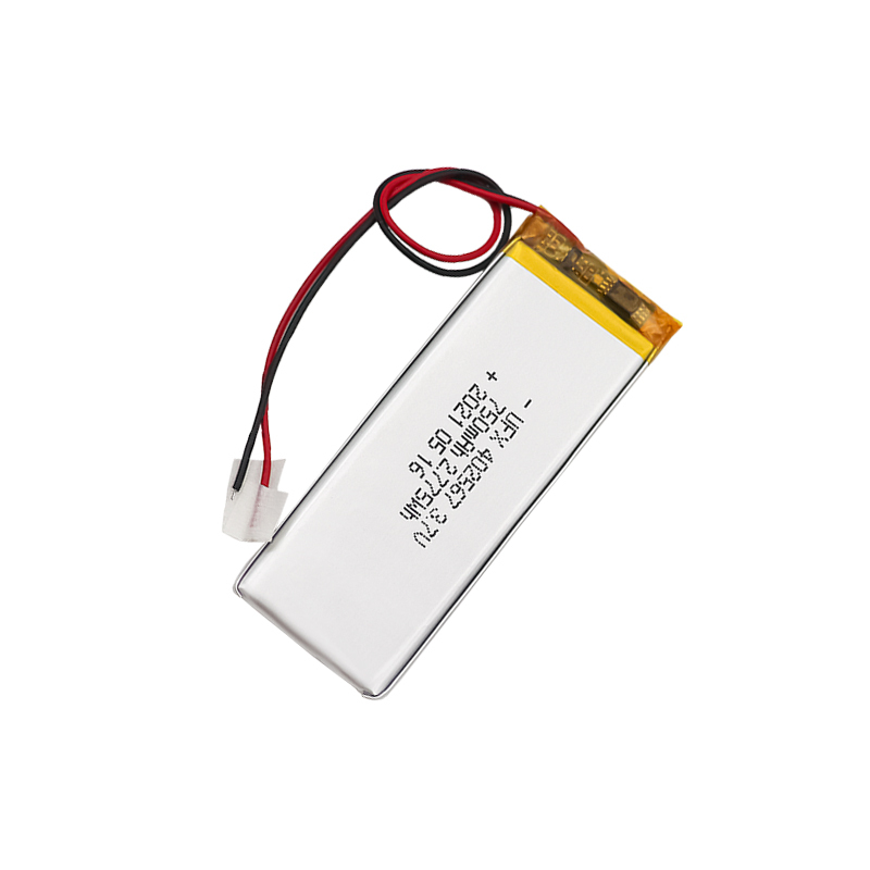 리튬 이온 충전식 전지 공장 도매 LED 조명 충전식 배터리 UFX 402567 750mAh 3.7V 고품질 충전식 배터리
