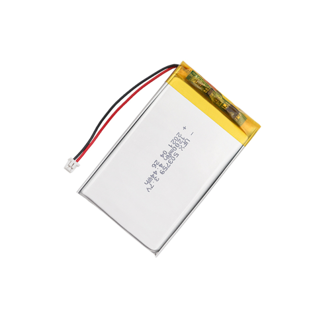 중국 리튬전지 공장 준공 전문 커스텀 LED 라이트 배터리 UFX 503759 1200mAh 3.7V 리튬 이온 폴리머 배터리