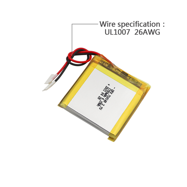 중국 리포 셀 공장 UFX 724140 1700mAh 3.7V