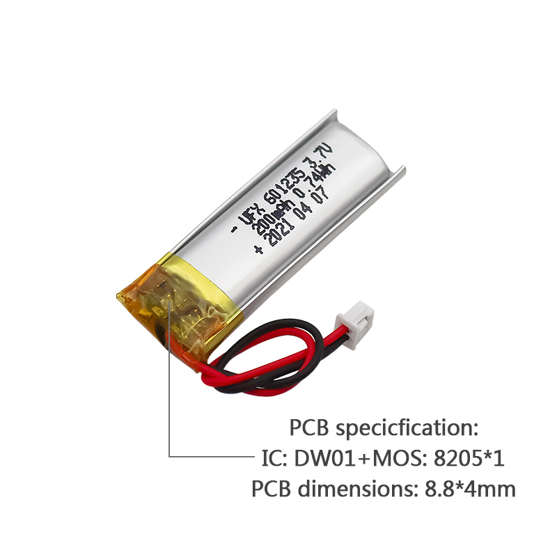 UFX 601235 200mAh 3.7V-Ufine 새로운 에너지