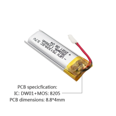 Lithium Ion Polymer Cell Factory Professional Customized Hand Warmer Rechargeable Lipo Battery UFX751339-5C 350mAh 3.7V 5C Discharge Battery Pack