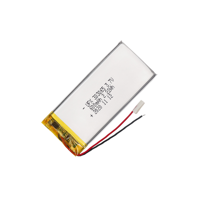 리튬전지 제조 회사 사용자 지정된 3C 디지털 장치 배터리 UFX 303065 600mAh 3.7V 리포 배터리