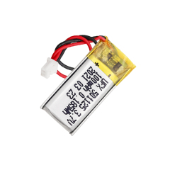 중국 리이온 전지 공장 스마트 카드 배터리 공급 UFX 501125 100mAh 3.7V 리튬 이온 폴리머 배터리