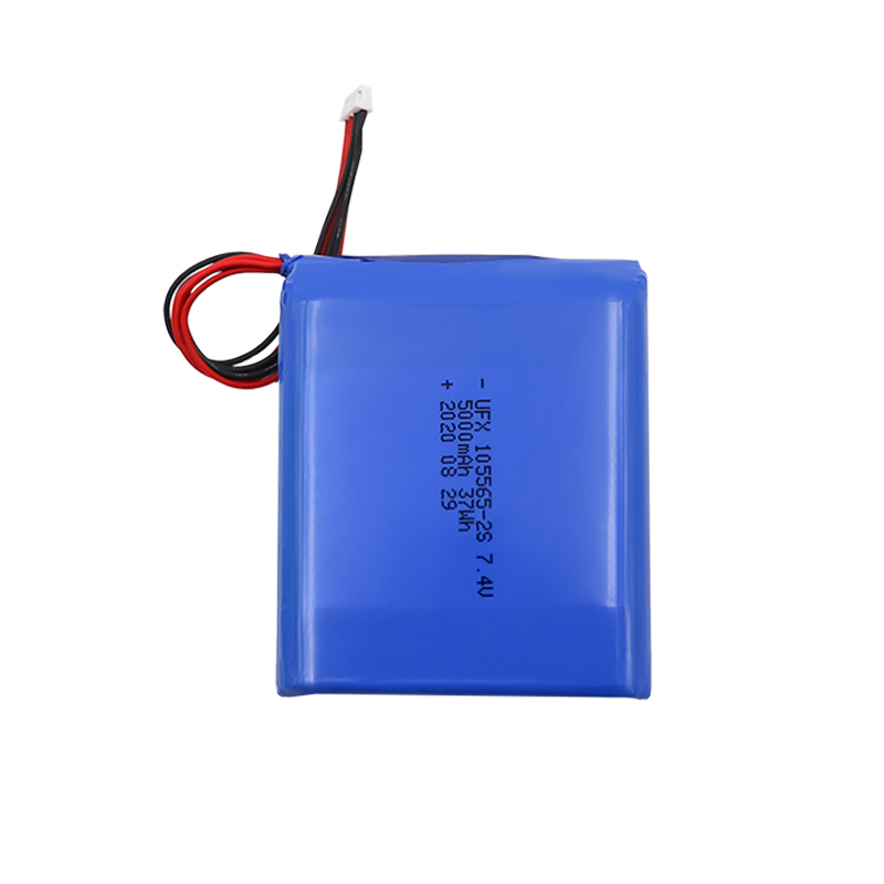 Wholesale Lithium Ion Polymer Battery Supply Medical Equipment Battery UFX 105565-2S 5000mAh 7.4V lipo battery 2s