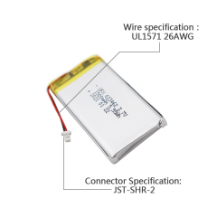 리튬 셀 공장 고품질 의료장비용 리튬 폴리머 배터리"는 한국어로 UFX 623462 1500mAh 3.7V 리튬 폴리머 셀
