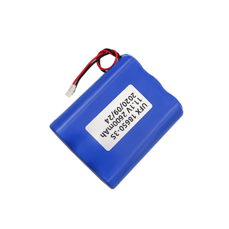 Li-ion Cell Supplier Rechargeable Lithium-ion Polymer Battery for Smart Home Device UFX 18650-3S 2600mAh 11.1V High Quality Rechargeable Battery