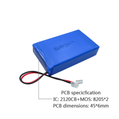 중국 배터리 공장 이동할 수 있는 힘 건전지를 공급하십시오 UFX 1160100-2S 10000mAh 7.4V 리폴리머 배터리
