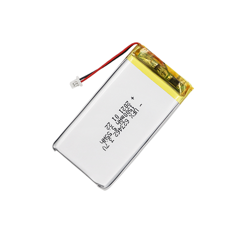 리튬 셀 공장 고품질 의료장비용 리튬 폴리머 배터리"는 한국어로 UFX 623462 1500mAh 3.7V 리튬 폴리머 셀
