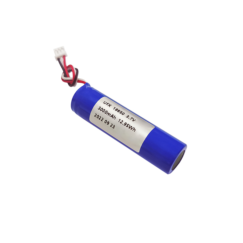 중국 Li-po 셀 공장 미니 스피커용 도매 충전식 배터리 UFX 18650 3000mAh 3.7V 충전식 Li-po 배터리