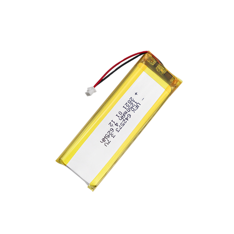 중국 리튬 이온 폴리머 전지 제조업체 맞춤형 지문인식 잠금장치용 배터리 UFX 642573 1250mAh 3.7V 이온 리튬 배터리