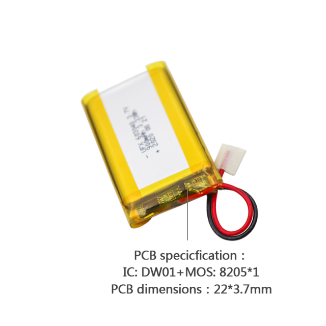 Li-ion Battery Factory Wholesale Rechargeable Battery for Mini-speaker UFX 603048 900mAh 3.7V Lithium-ion Battery with UL / KC Certification