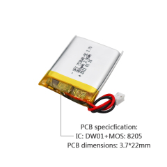 Battery Factory Outlet Store Hot Selling High Quality Ordering Machine Battery UFX 753040-5C 800mAh 3.7V 5C Discharge Battery Pack