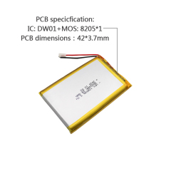 Battery Manufacturers In China Medical device batteries UFX 126090 8000mAh 3.7V li ion pouch cell
