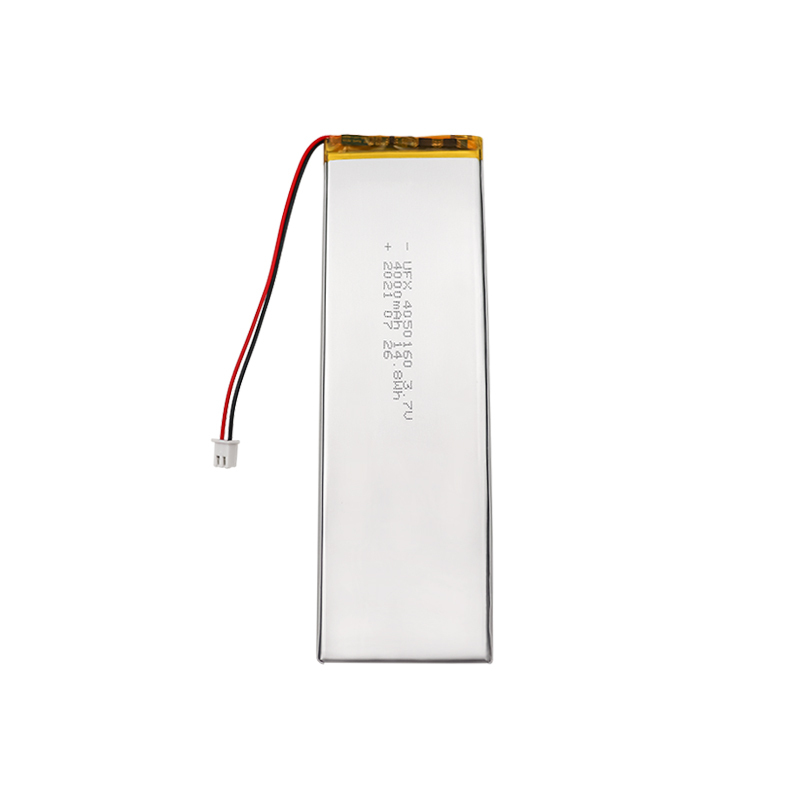 리튬 배터리 공급업체 사용자 정의 LED 라이트 배터리 UFX 4050160 4000mAh 3.7V 리튬 이온 배터리 3.7V