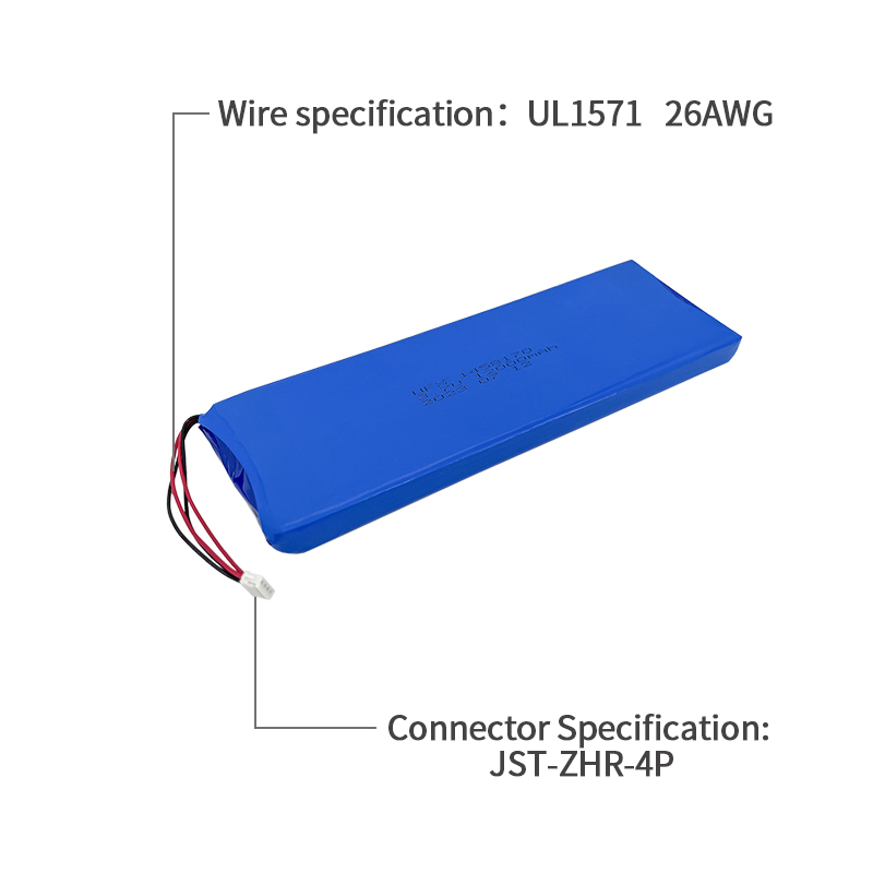 Li-polymer 셀 공장 고품질 의료장비용 리튬 폴리머 배터리"는 한국어로 UFX 1063113 10000mAh 3.7V 재충전형 배터리 팩