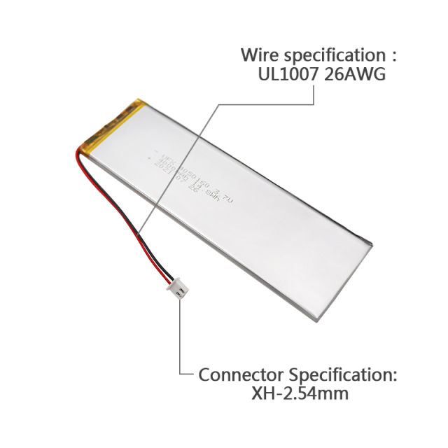 리튬 배터리 공급업체 사용자 정의 LED 라이트 배터리 UFX 4050160 4000mAh 3.7V 리튬 이온 배터리 3.7V