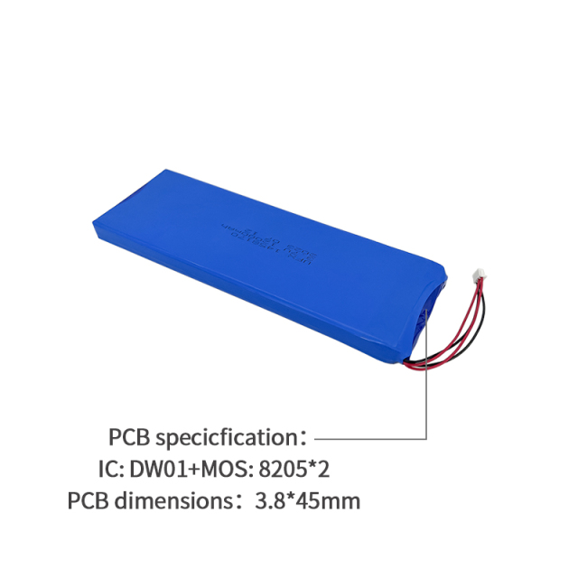 Li-polymer 셀 공장 고품질 의료장비용 리튬 폴리머 배터리"는 한국어로 UFX 1063113 10000mAh 3.7V 재충전형 배터리 팩