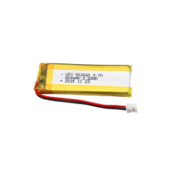 lithium battery manufacturing company Wholesale Large Capacity Battery for Electronic Door Lock UFX502060 600mAh 3.7V Lithium-ion Battery