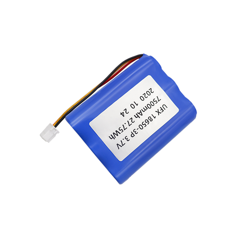 리튬 파우치 셀 공급업체 18650 충전식 배터리 UFX 18650-3P 7500mAh 3.7V 원통형 배터리