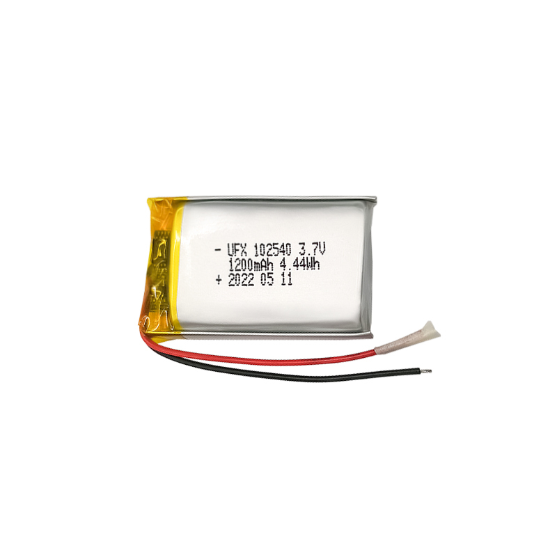 내 주변 리튬 이온 배터리 공급업체 맞춤형 GPS 전원 배터리 UFX 102540 1200mAh 3.7V 리튬 배터리 파우치 셀