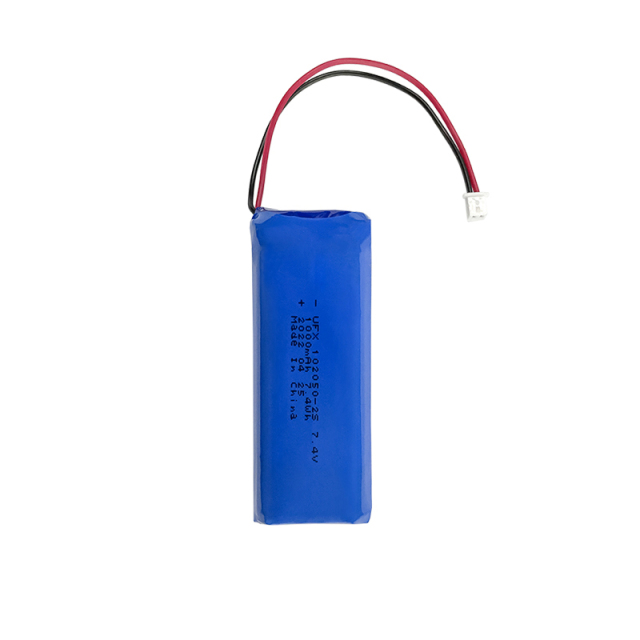 리튬 배터리 제조 회사 전기 드라이어 리튬 전지 UFX 102050-2S 1000mAh 7.4V 파우치형 리튬 이온 배터리