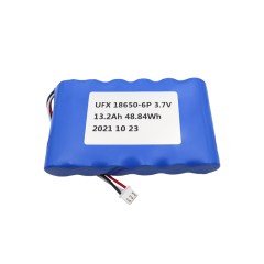 리튬이온배터리제조 공기청정기 전원 공급 장치 배터리 UFX 18650-6P 13.2Ah 3.7V 리튬 이온 파우치 셀