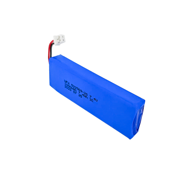 리튬 이온 배터리 제조 공장 디지털 제품용 배터리 UFX 522569-2S-2C 1000mAh 7.4V 2C 방전 Lipo 배터리