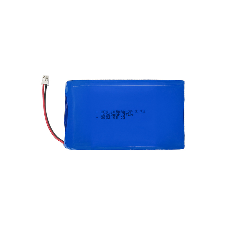 Custom Digital Devices Battery Pack Manufacturer Custom Medical Battery Packs UFX 105080-2P 10000mAh 3.7V Consumer Electronics Batteries