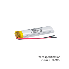 배터리로 작동하는 애완동물 장난감 무선 장치용 배터리 팩 UFX 701355-7C 480mAh 3.7V 7C 방전 배터리