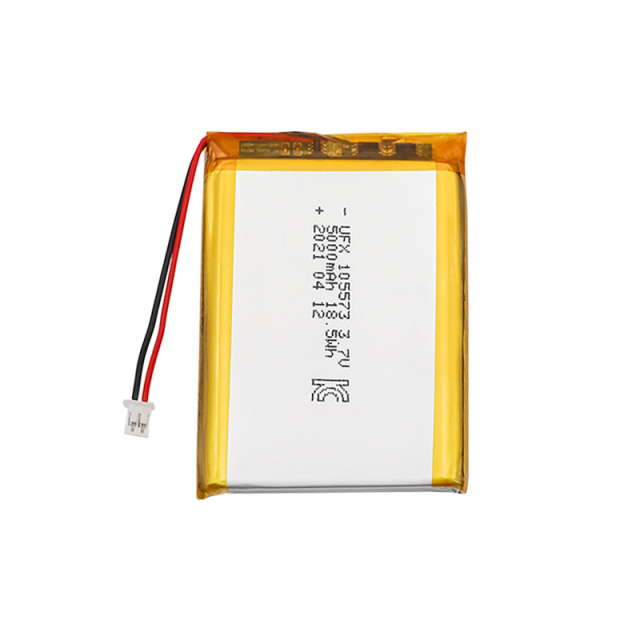 중국의 리튬 이온 배터리 제조업체 전기 믹서 배터리 UFX 105573 5000mAh 3.7V 리튬 배터리 5000mAh