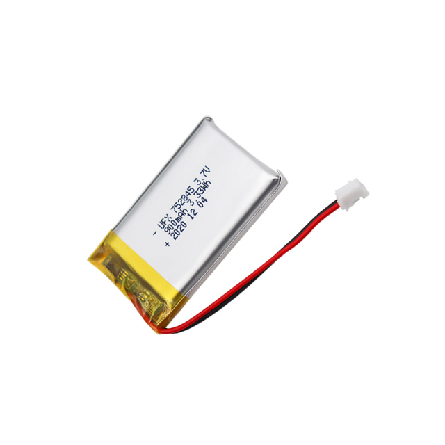 리튬 제조 회사 전기 면도기 배터리 UFX 752845 900mAh 3.7V